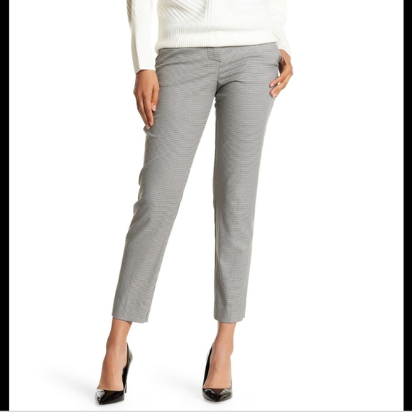 Trina Turk Pants - Trina Turk Houndstooth Crop Pants